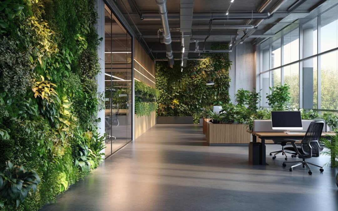 Transformez vos espaces professionnels avec la végétalisation sur mesure