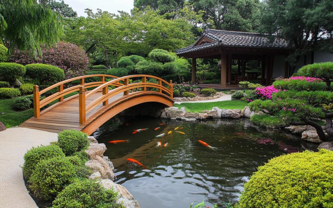 L&rsquo;art de placer un pont de jardin japonais : entre tradition, esthétique et matériaux innovants pour sublimer votre jardin